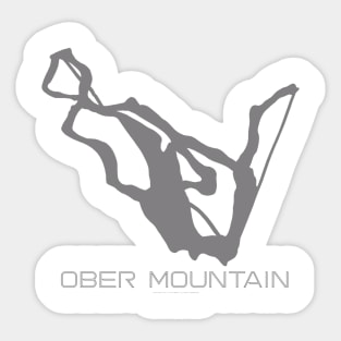 Ober Mountain Resort 3D Sticker